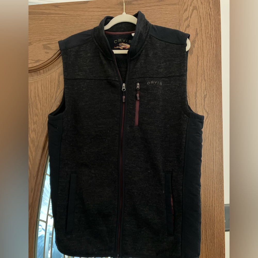 Mens Orvis Knit Vest, Large